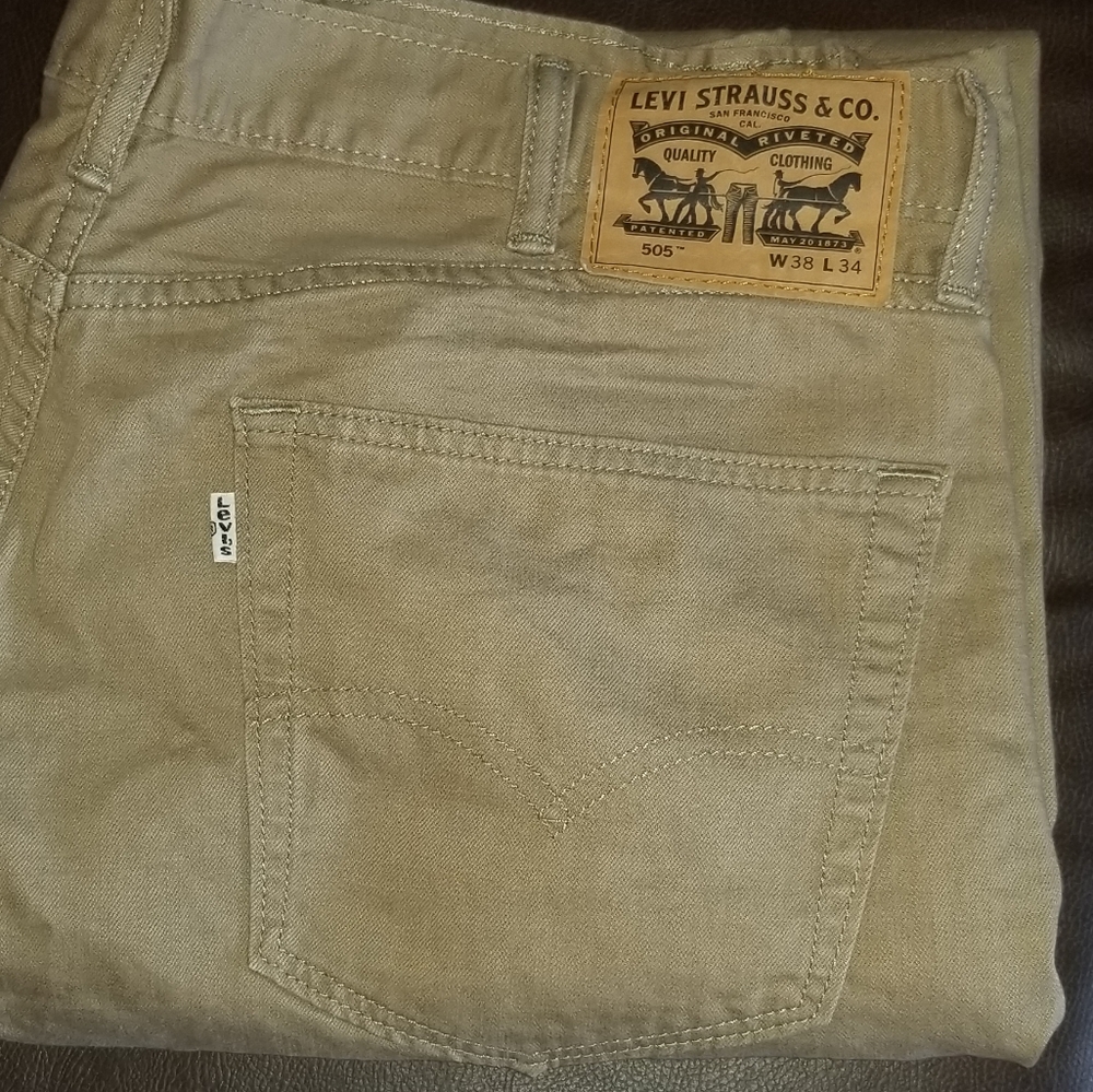 Levi Strauss Tan Jeans
